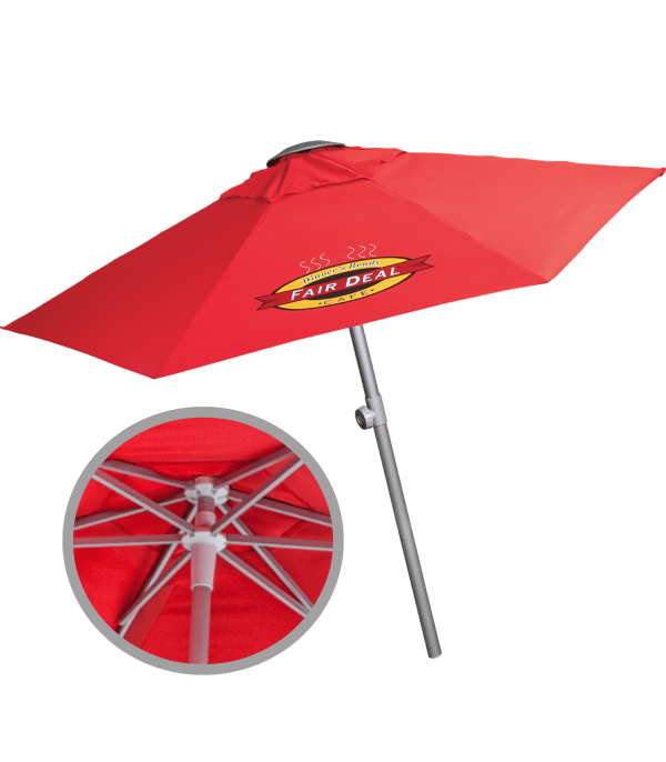Style 3402LT - 7' Telescopic Aluminum Market